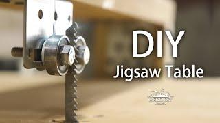 How To Make a Jigsaw Table Machine | ARDO DIY CRAFTS |