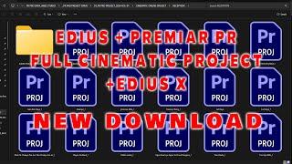 #Premiere Pro CINEMATIC Project Download | ALMOST FREE | #EDIUS WEDDING PROJECT | #CINEMATIC WEDDING