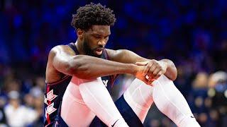 Joel Embiid OUT FOR SEASON with knee injury