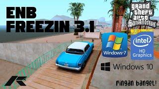 CARA INSTALL ENB FREEZIN 3.1 DI LOW PC | GTA SA MOD