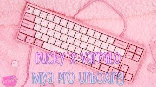 Ducky x Varmilo Miya Pro Sakura Edition Keyboard Unboxing