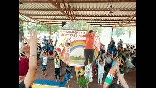 Yoga Day Celebration in Army Pre-Primary School/Yoga Day Activity
