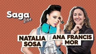 #SagaLive Natalia Sosa y Ana Francis Mor con Adela Micha