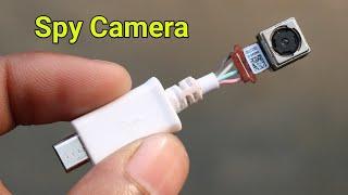 How to make Spy Cctv Camera at home - with old Phone Camera