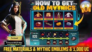 Get Free Materials & Mythic Emblem & 1,000 UC Return | Cyber Week Event Is Here | PUBGM