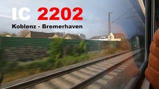 IC 2202 ride Koblenz Hbf - Bremerhaven-Lehe | Part 1: Rhine-Ruhr