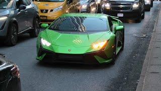 Carspotting in New York City! Huracan Technica, Evo, Urus, 488...