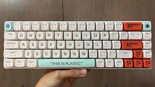 "This Is Plastic" Ciy Tester68 Gateron Milky Yellow Pro