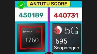 Unisoc T760 5G vs Snapdragon 695 5G | Processor Compare | HMD Crest