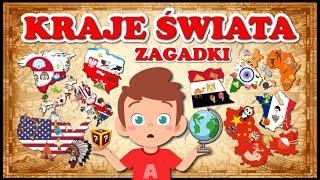  Karolek i Państwa Świata dla dzieci  zagadki na DZIEŃ DZIECKA 