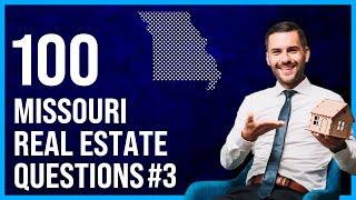 Missouri Real Estate Exam 3 2023 (100 Questions with Explained Answers)