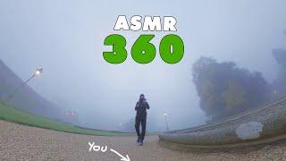 ASMR 360 You are my pet  and I take you out for a walk in the park | VR - Small animal  POV