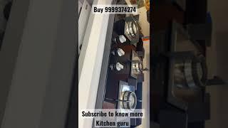Glen built in hob gas stove double ring brass burner auto ignition latest best  2021 1073 sq ht db