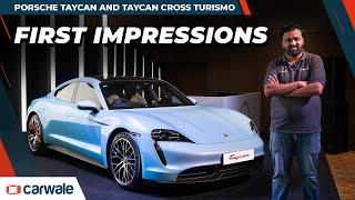 Porsche Taycan Launched in India | First Impressions - Price, Features, Design, Space | CarWale