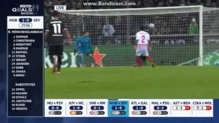 Goal Lars Stindl ~Borussia Monchengladbach 1-0 FC Sevilla~ UCL