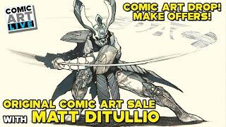 Website Offers and Ditullio Art Collective Comic Art Drop