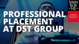 Professional Placement at Defence Science and Technology Group