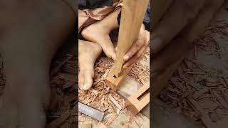 how to install 🪵🪓| chair front portion | amazing tip's and Idea  #woodworking #carpenter #handmade