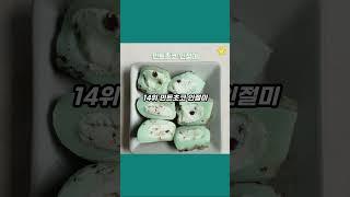 민초단들이 고른 민트초코 인기 순위 TOP20 #shorts