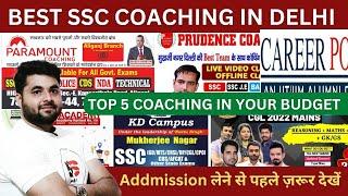 Best SSC CGL Coaching in Delhi Mukharjee Nagar | Top 5 SSC Coaching in Delhi | SSC Coaching Combined