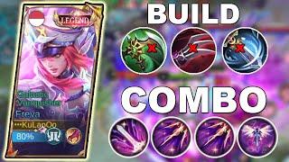 How To Freya 2024 | Freya Build & Combo Tutorial 2024 | Mobile Legends