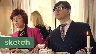 Eten in een tweesterrenrestaurant | Sketch | Het Klokhuis