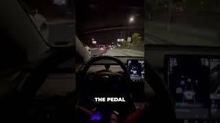 Mind-Blowing  Tesla Night Autopilot Experience! 