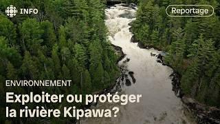 Un projet de barrage hydroélectrique menace la rivière Kipawa au Témiscamingue | La semaine verte