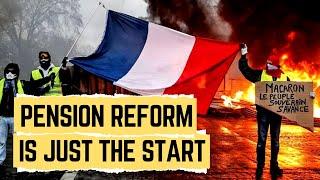 Uncovering the Truth Behind the French Pension Protests | ECONOCAP