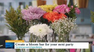 Create a blooming flower bar with The Southern Table