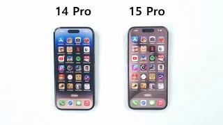 iPhone 14 Pro vs iPhone 15 Pro - Speed Test!