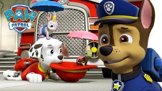 狗狗拯救迷你巡邏隊和粉筆壁畫！- PAW Patrol 汪汪隊立大功 - 兒童卡通