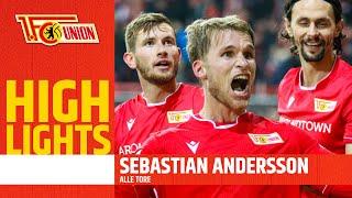 ALLE TORE Sebastian Andersson | Tor Compilation | 1. FC Union Berlin