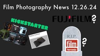 Film Photography News 12.26.24: New 4x5 Camera, Fujifilm "Never Say Never", is Ferrania no more?