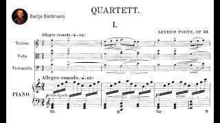 Arthur Foote - Piano Quartet No. 1, Op. 23 (1890)