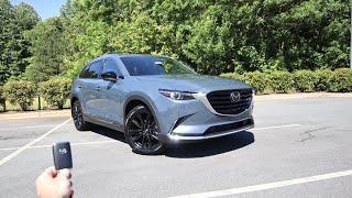 2021 Mazda CX-9 Carbon Edition: Start Up, Test Drive, Walkaround and Review