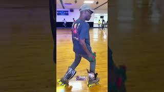 How to skate backwards. #howtoskate #howto #rollerskating #skate #over50 #over60 #dance