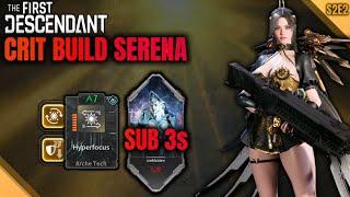Serena Crit Build 5s Ice Maiden Farm | Better & Even More Consistent - The First Descendant