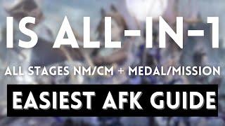 IS All-In-1 Easiest AFK Guide! All Stages/Mission/Medals Included!【Arknights】