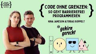 Code ohne Grenzen: So geht barrierefrei Programmieren mit Nina und Tobias von Gehirngerecht Digital