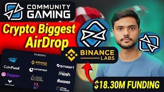 Claim Biggest Crypto Airdrop| $CGX Token | $18.3 Million Funding By Binance | Free Crypto Airdrop