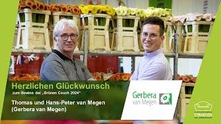 Preisträger der Grünen Couch 2024 - Gerbera van Megen