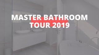 Bathroom Remodel | Master bathroom tour. Tile shower with great Interior design 2019