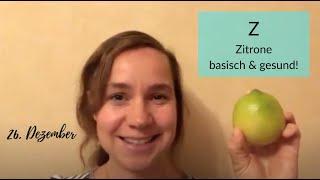 Zitrone  - Super basisch! Super gesund!