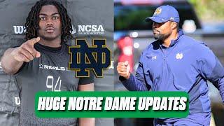 BIG Notre Dame D-line recruiting INTEL + What's upcoming for the Irish in June  ️