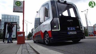 Autonomer Heat-Bus in der Hamburger Hafencity