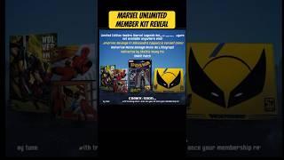 Revealed! Marvel Comics Unlimited member kit legends knight spider and more! #shorts