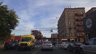 Driving from Long Island City to Astoria Queens,New York