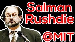 Salman Rushdie awarded MIT's First Honorary Visiting Professorship at 1993 Writers Series Event