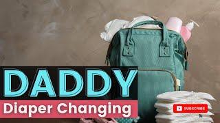 Daddy ASMR Diaper Changing (M4F)(ASMR Boyfriend)(Role-Play)(Fantasy)